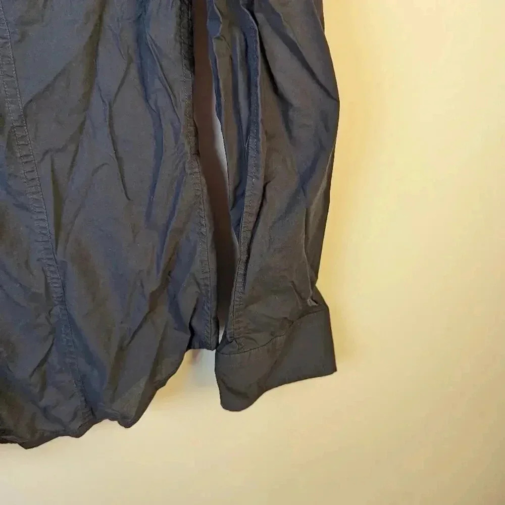 Talbots Ruffled Button Front Shirt - 4 - Picture 10 of 10